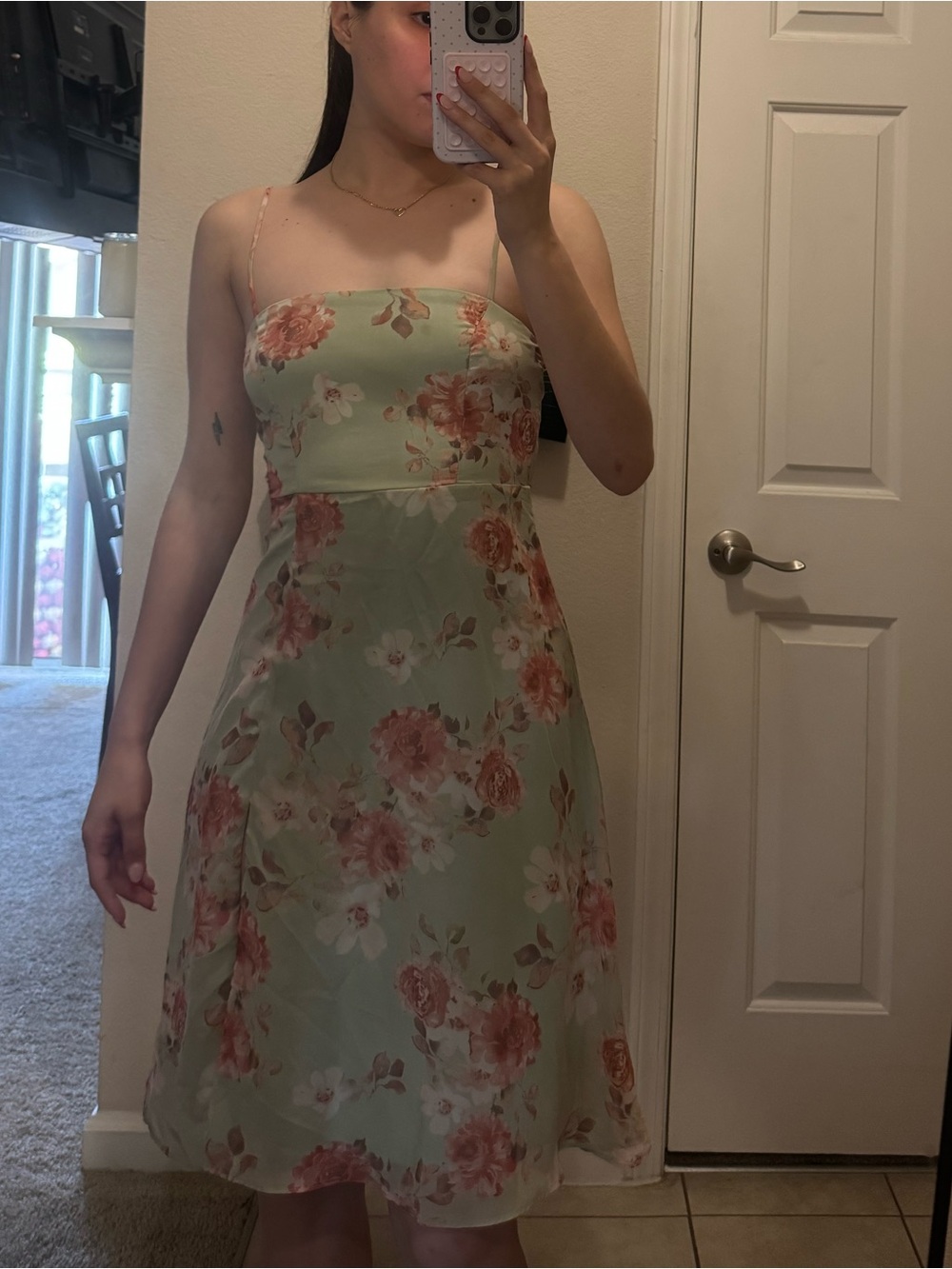 Windsor Green Floral Dress